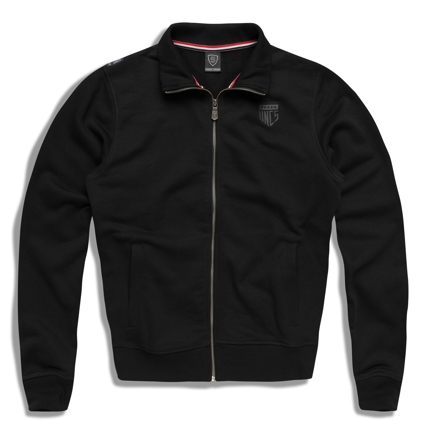 Férfi melegítőfelső BASIC BLACK