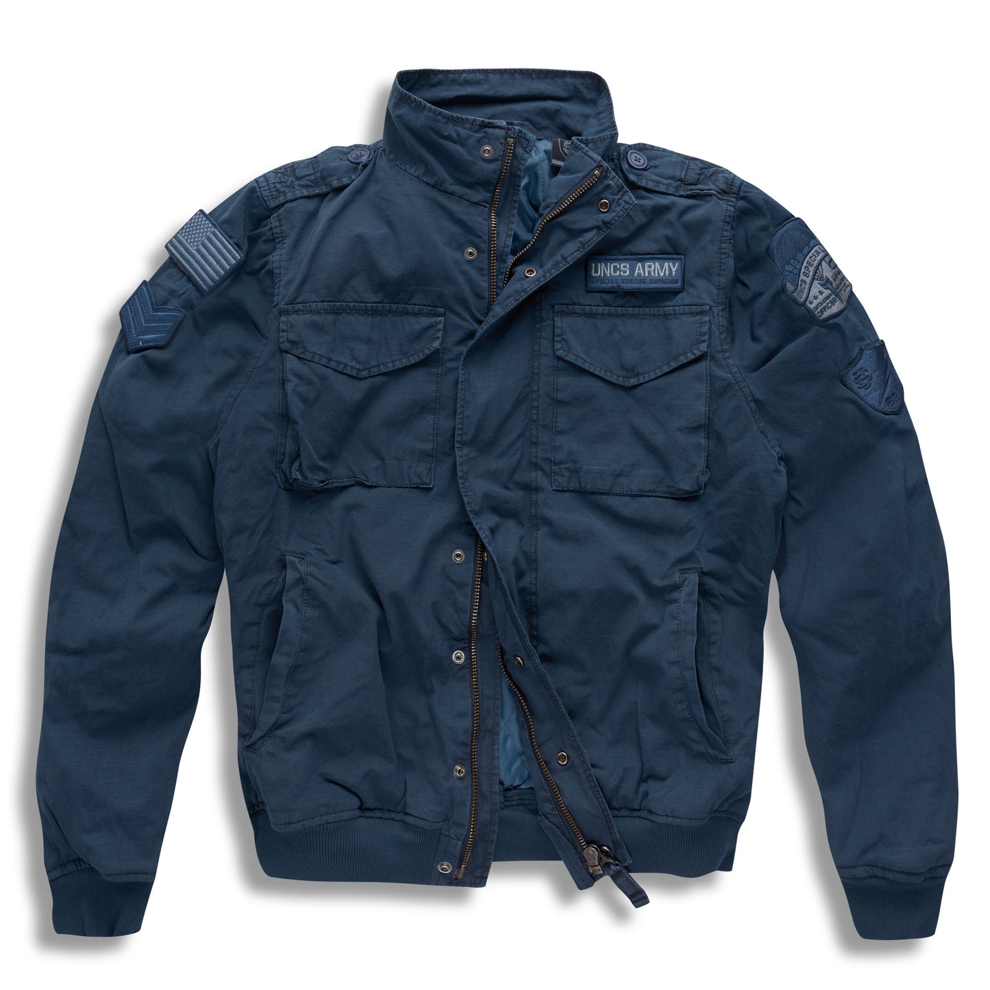 Férfi kabát GREENWOOD KHAKI NAVY