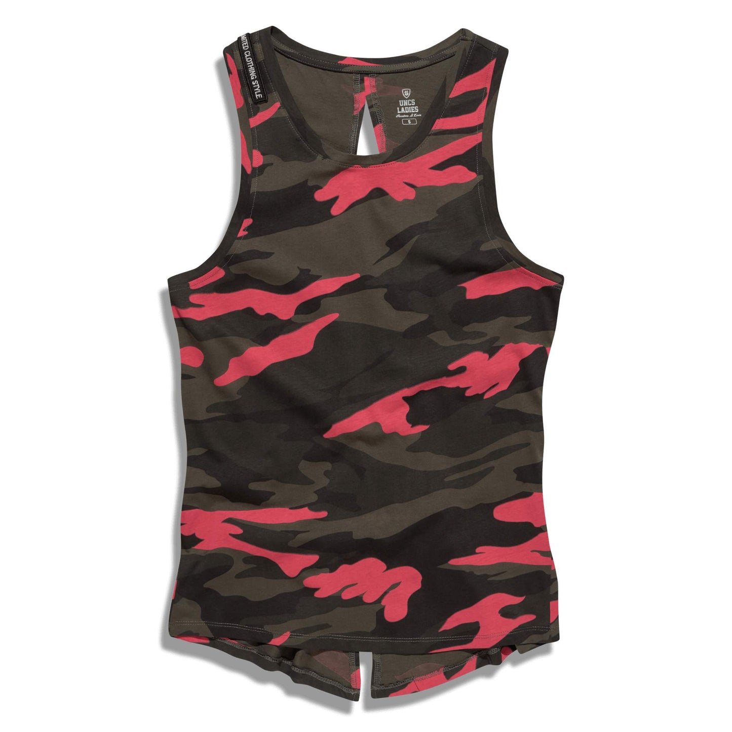 Női trikó Isabelle PINK CAMOUFLAGE