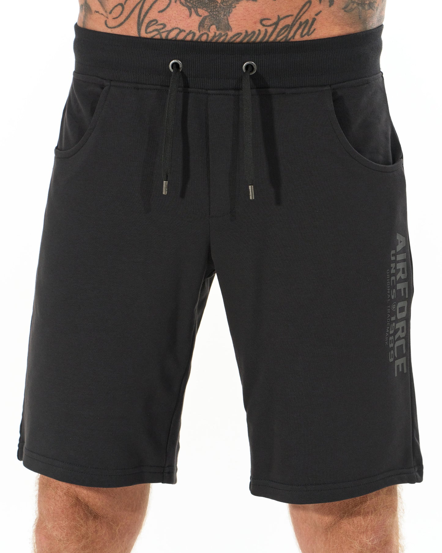 Férfi rövidnadrág AIRFORCE IV BLACK