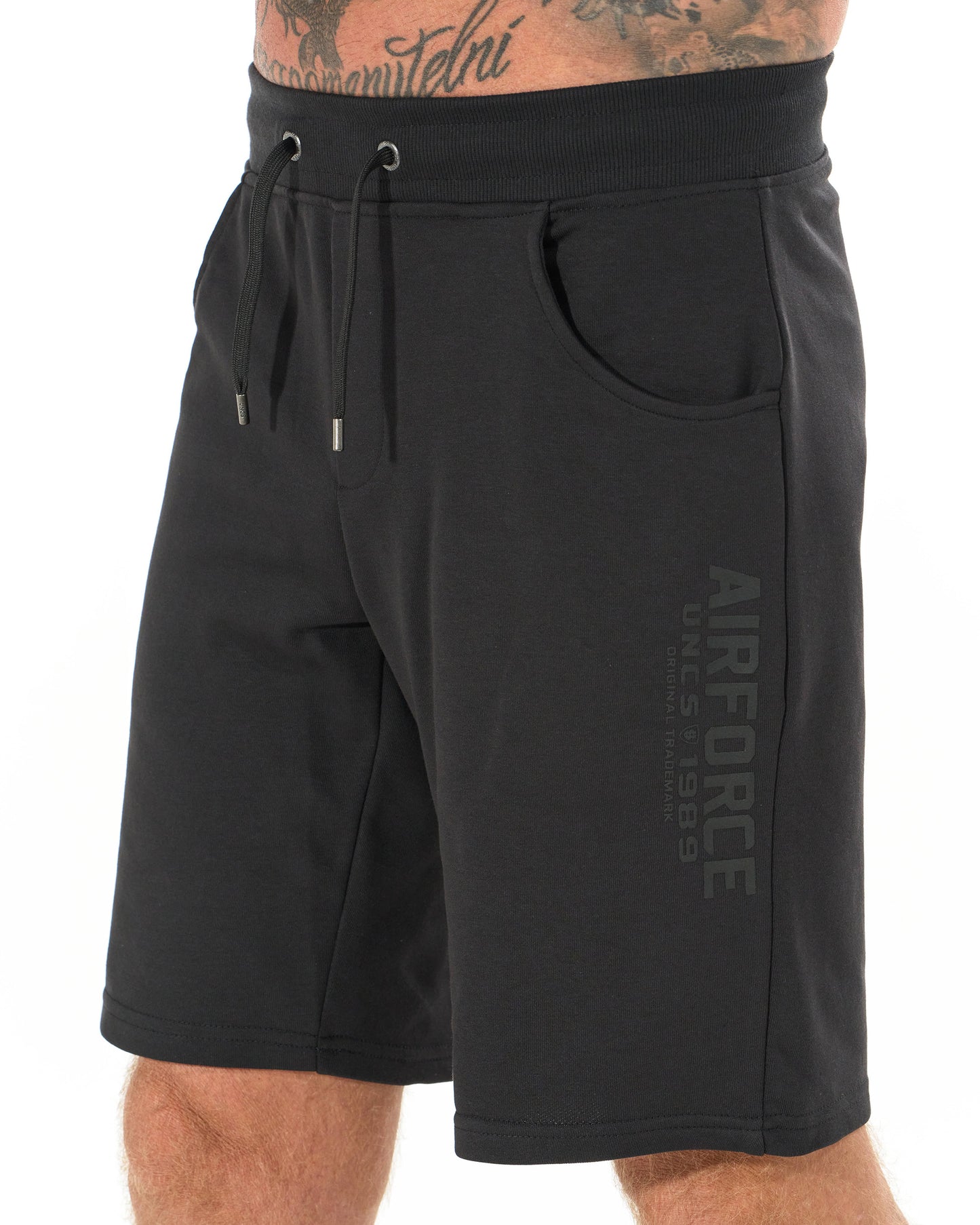 Férfi rövidnadrág AIRFORCE IV BLACK