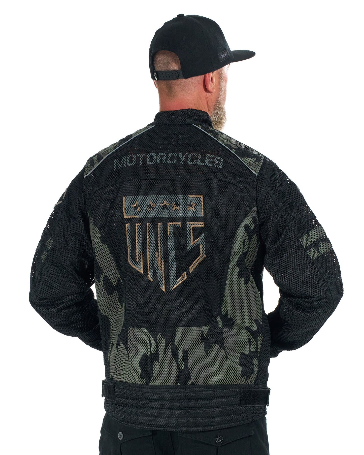 Férfi dzseki MOTORCYCLE (WITH PRINT) BLACK BLACK