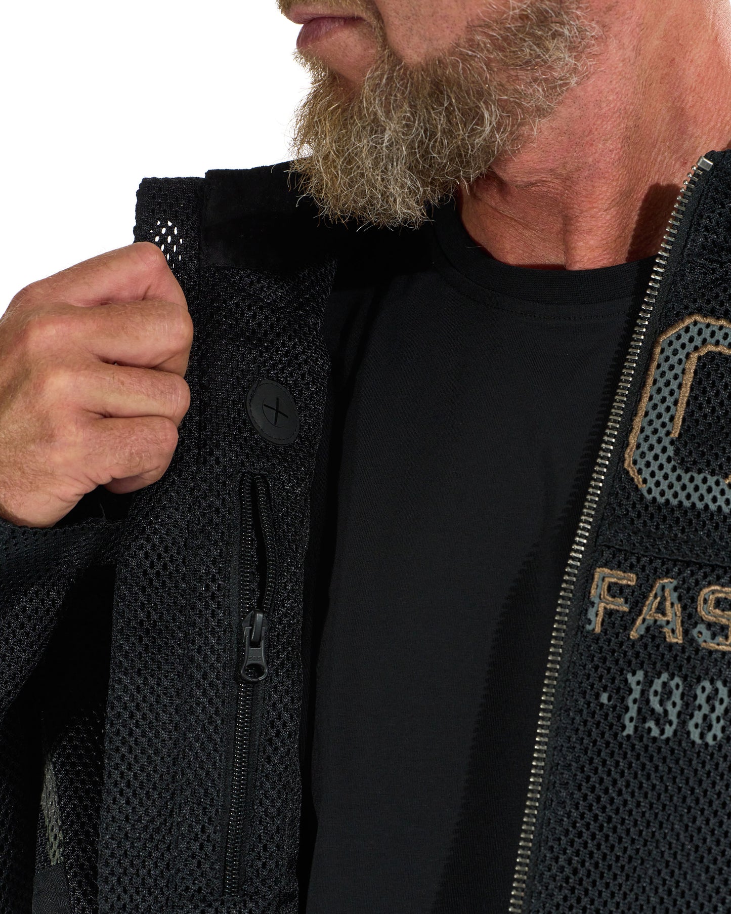 Férfi dzseki MOTORCYCLE (WITH PRINT) BLACK BLACK