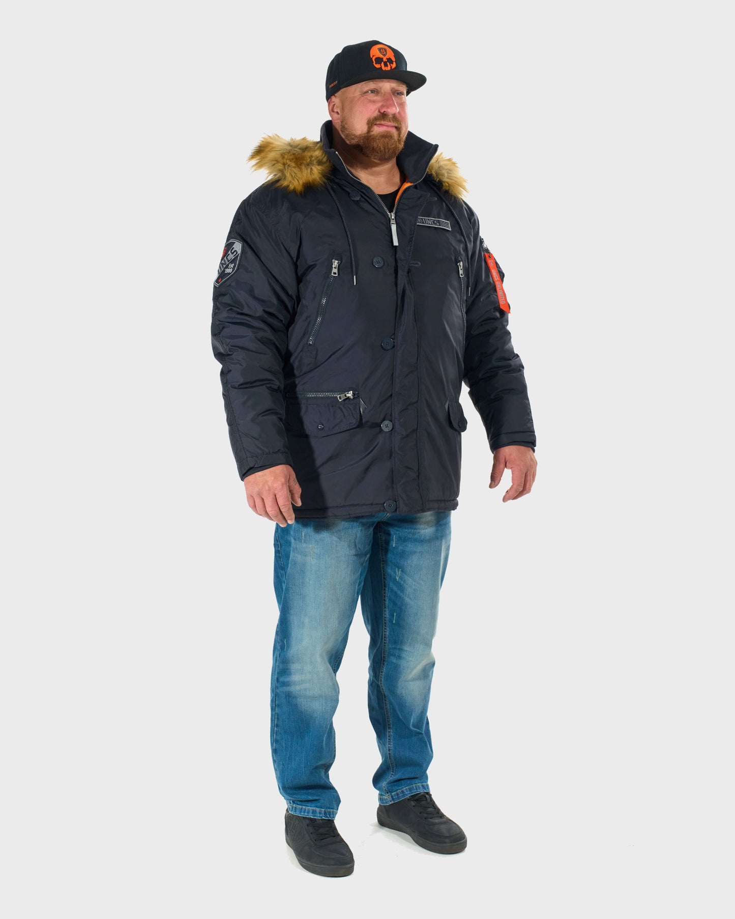Férfi dzseki PHANTOM NAVY