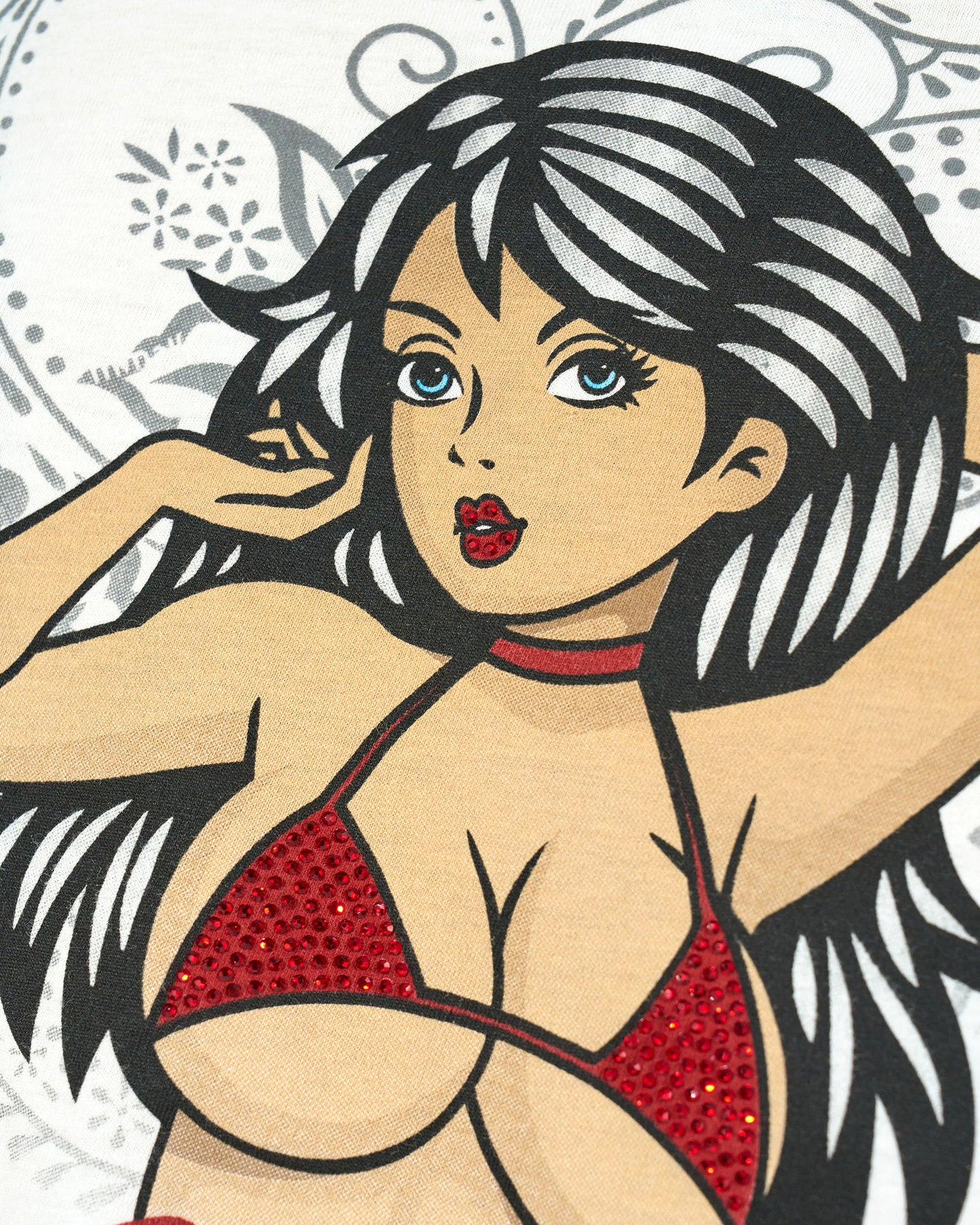 Női póló ALEXIS LS WHITE