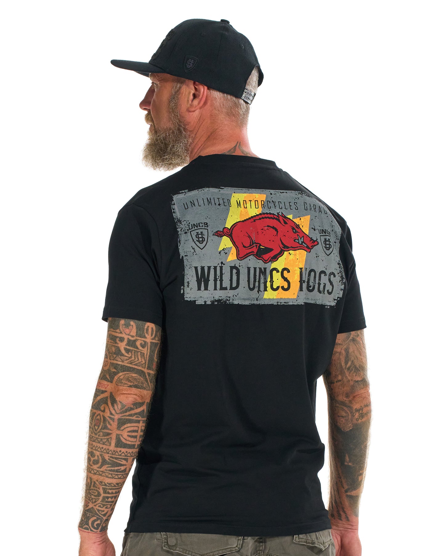 Férfi póló WILD HOGS BLACK