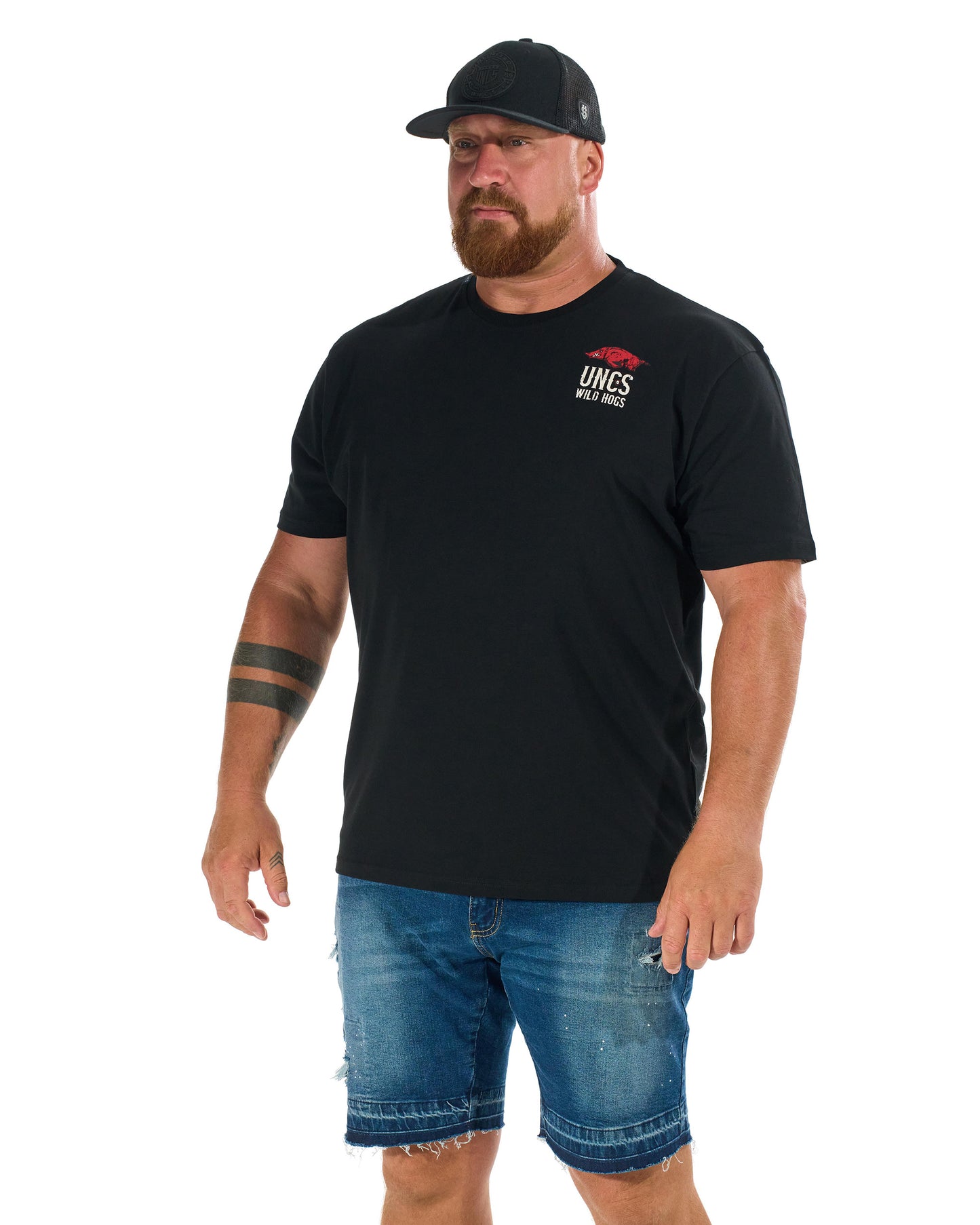 Férfi póló WILD HOGS BLACK