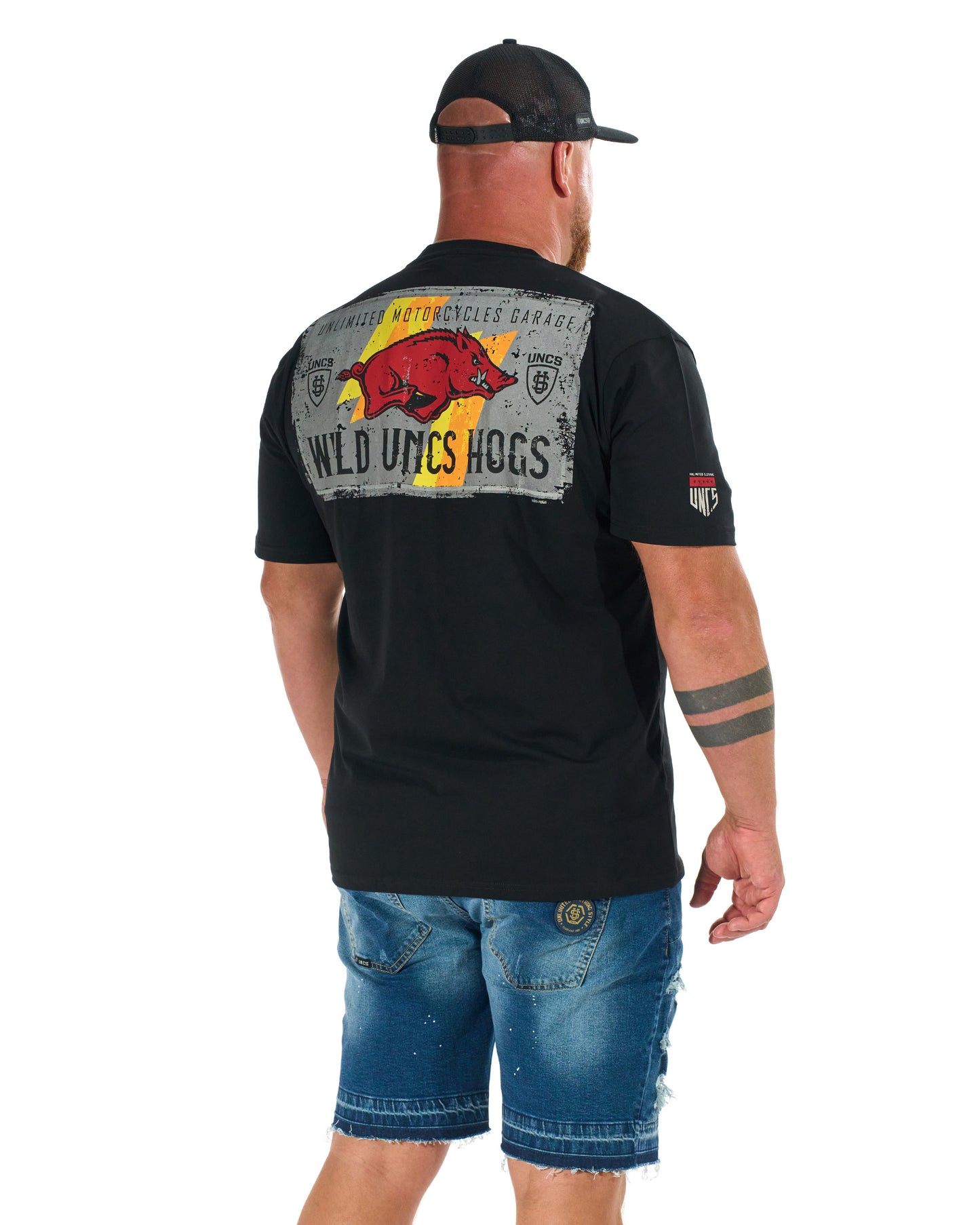Férfi póló WILD HOGS BLACK
