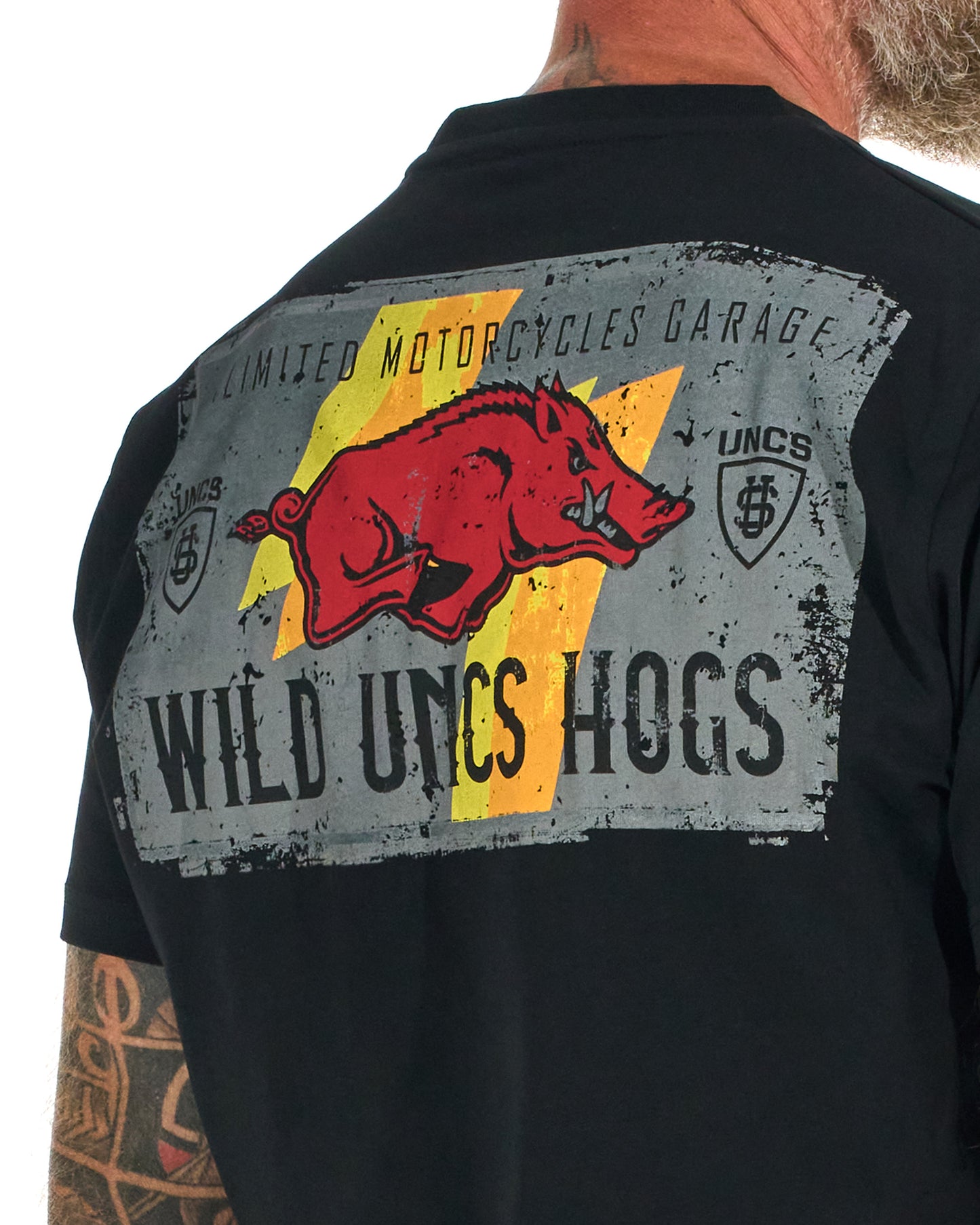 Férfi póló WILD HOGS BLACK