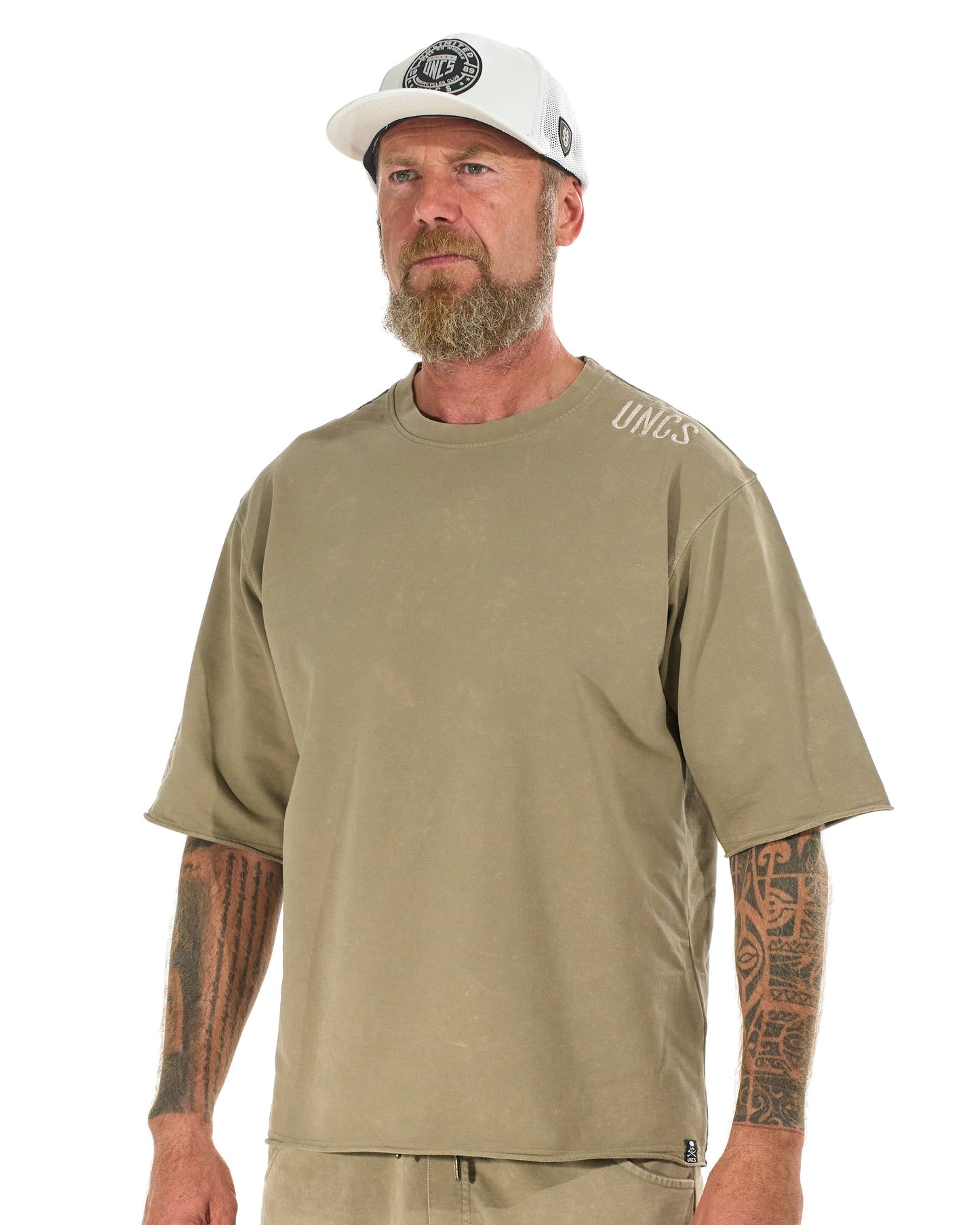 Férfi póló RALPH (OVERSIZE) BEIGE