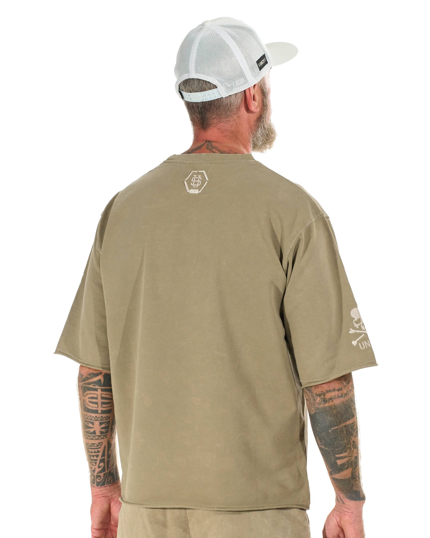 Férfi póló RALPH (OVERSIZE) BEIGE