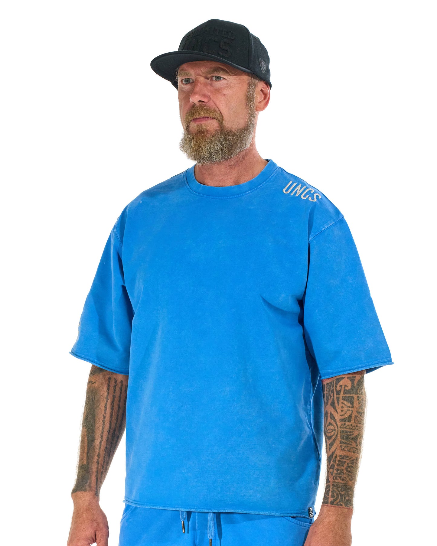 Férfi póló RALPH (OVERSIZE) BLUE