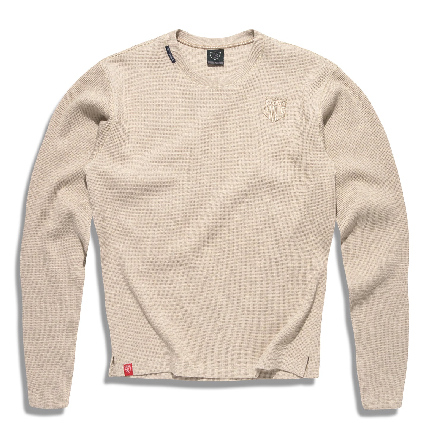 Férfi póló MARLOW III LS BEIGE