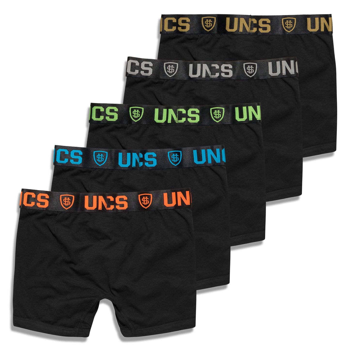 Férfi boxeralsó HEXAGON 5 db (HOSSZÚ) BLACK