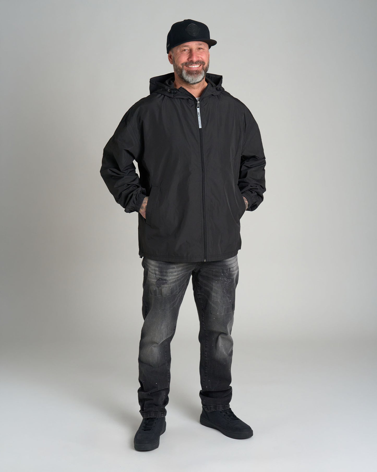 Férfi dzseki WINDY II BLACK