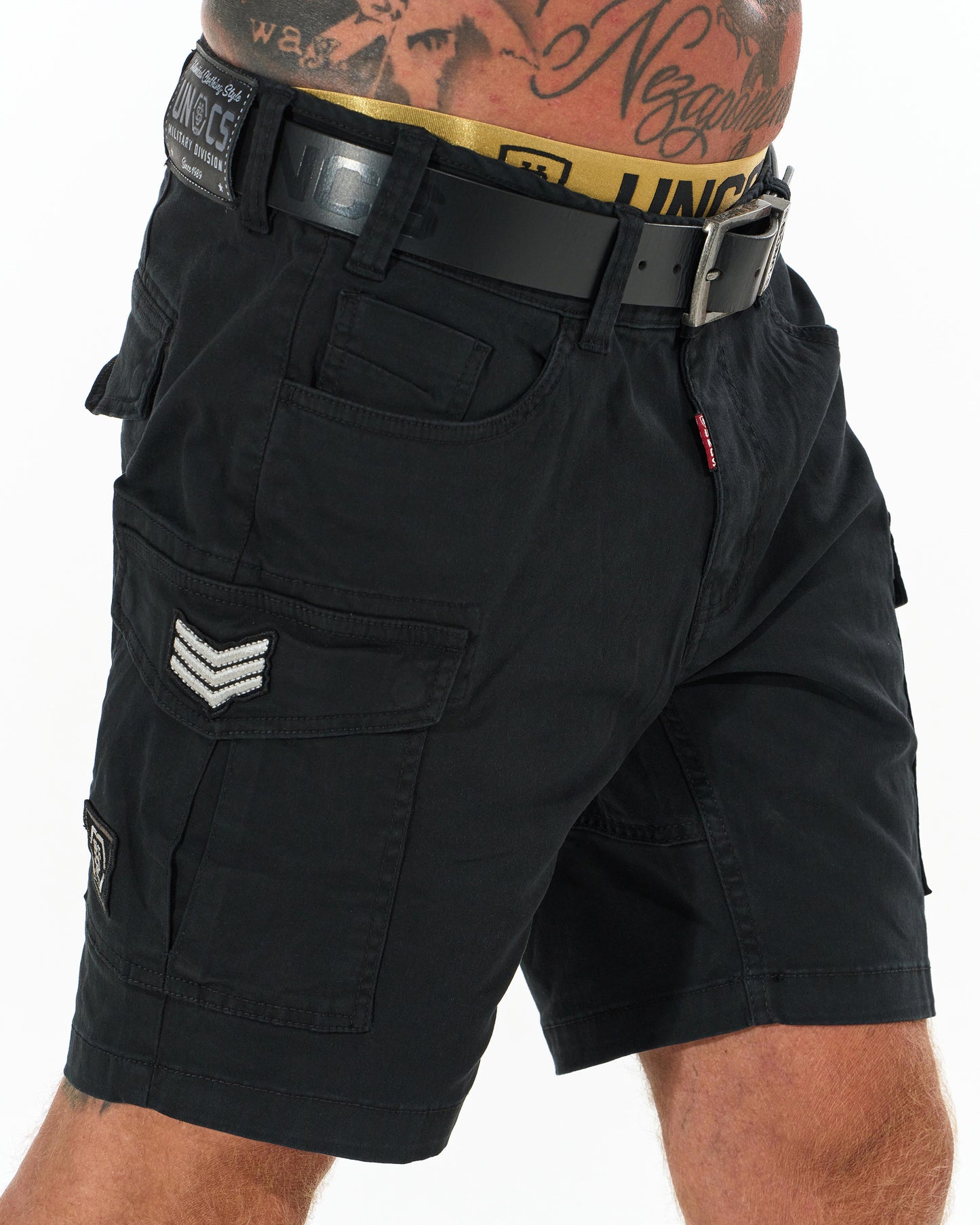 Férfi rövidnadrág BLAZE BLACK
