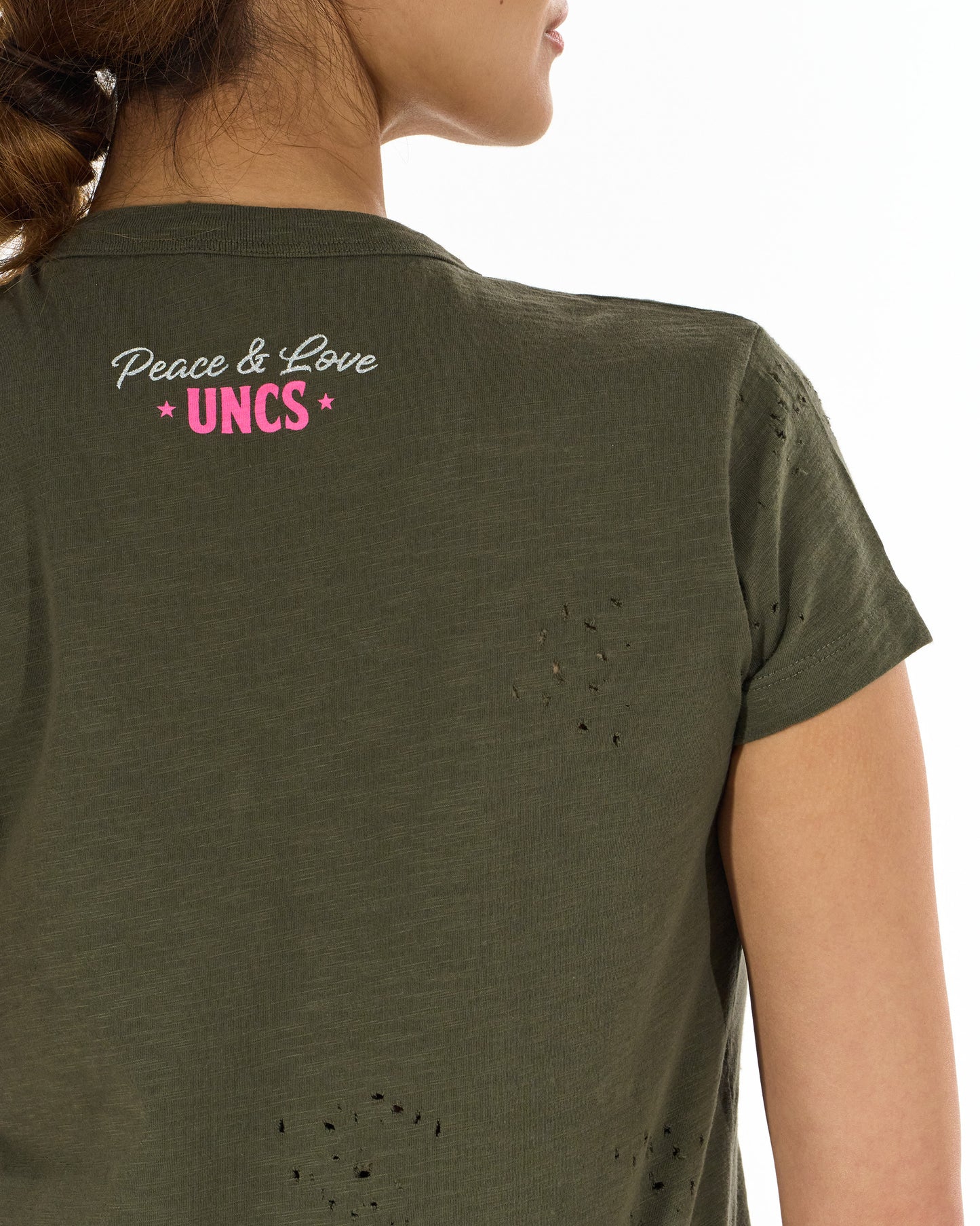 Női póló REBEL V KHAKI