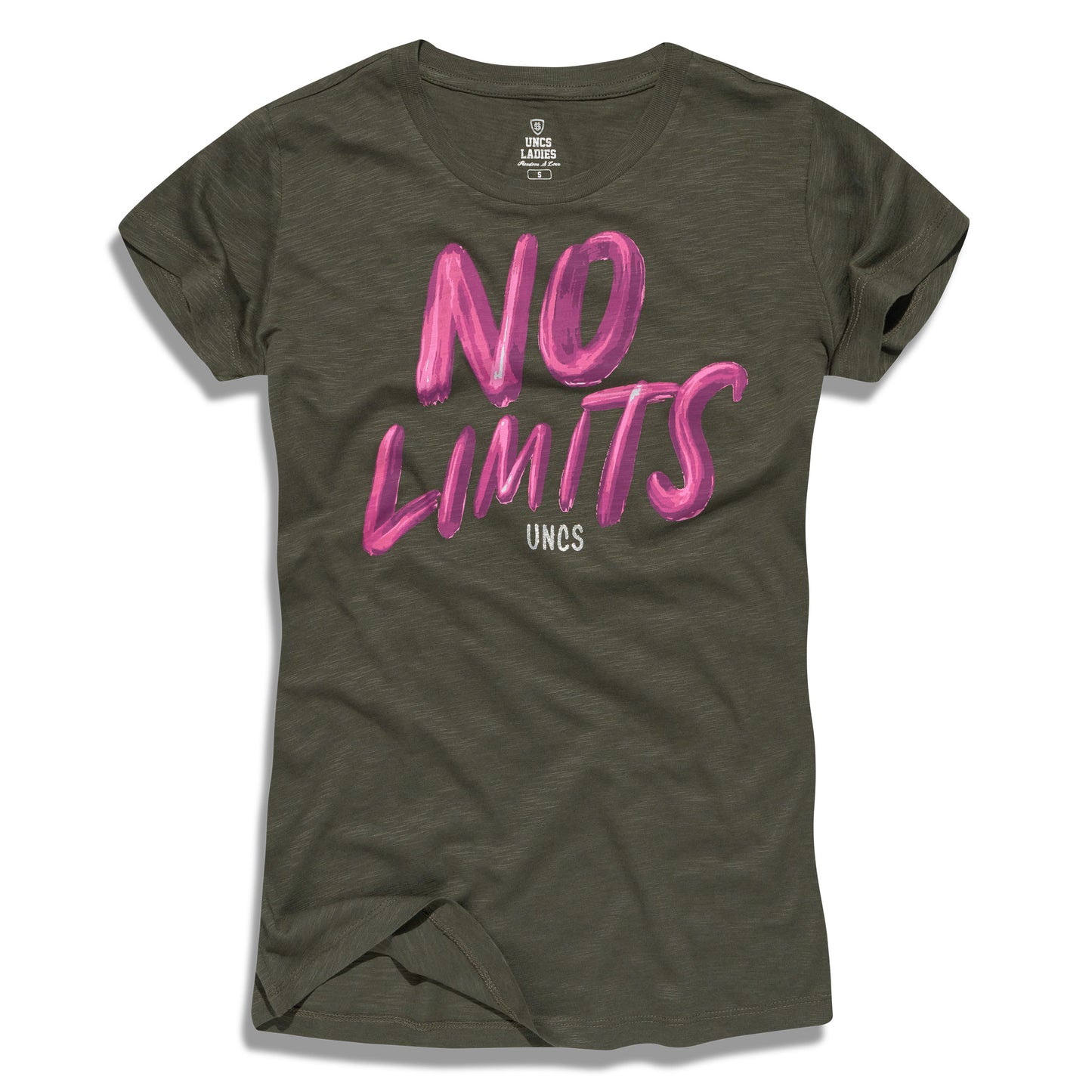 Női póló NO LIMITS KHAKI