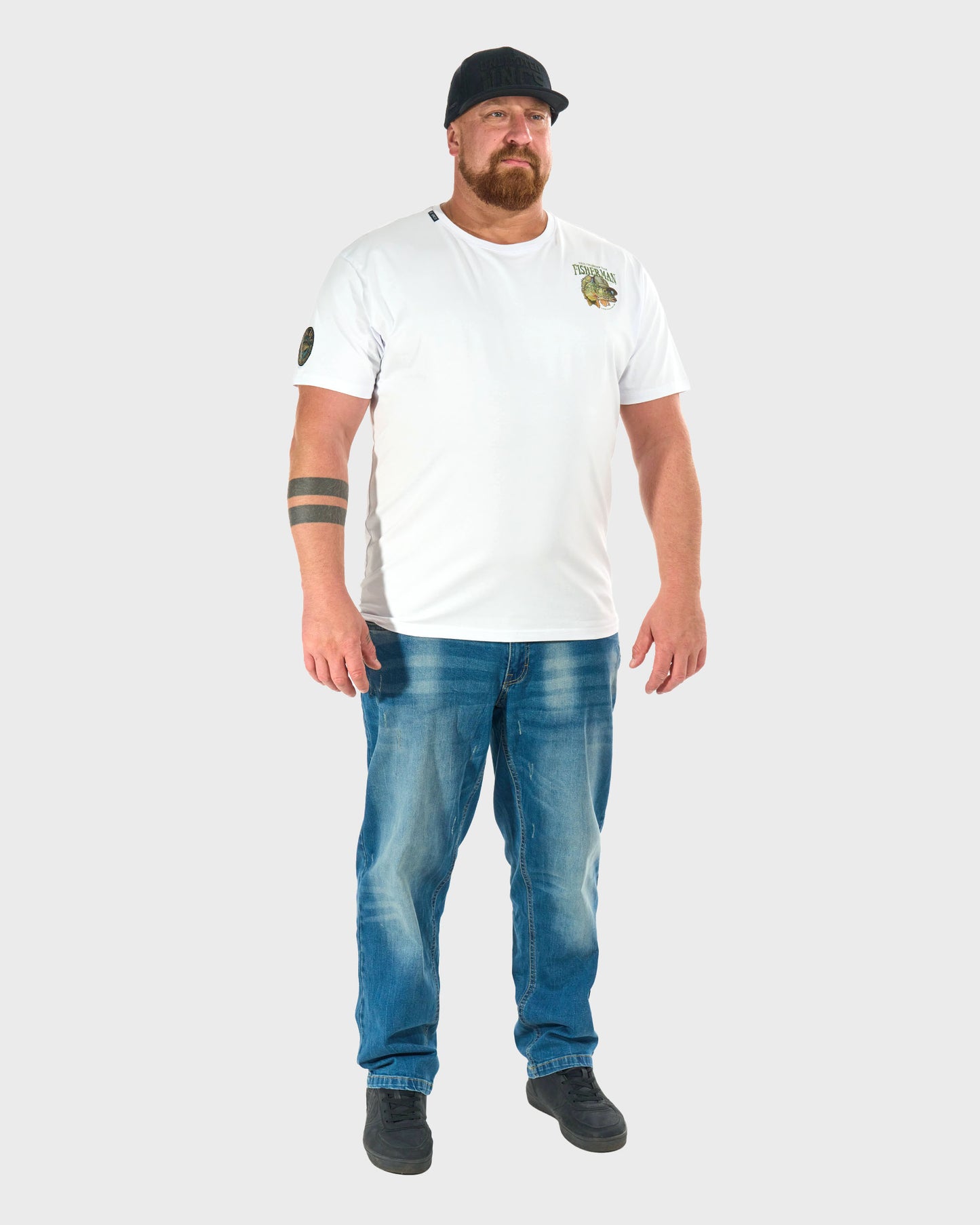 Férfi póló CARP WHITE