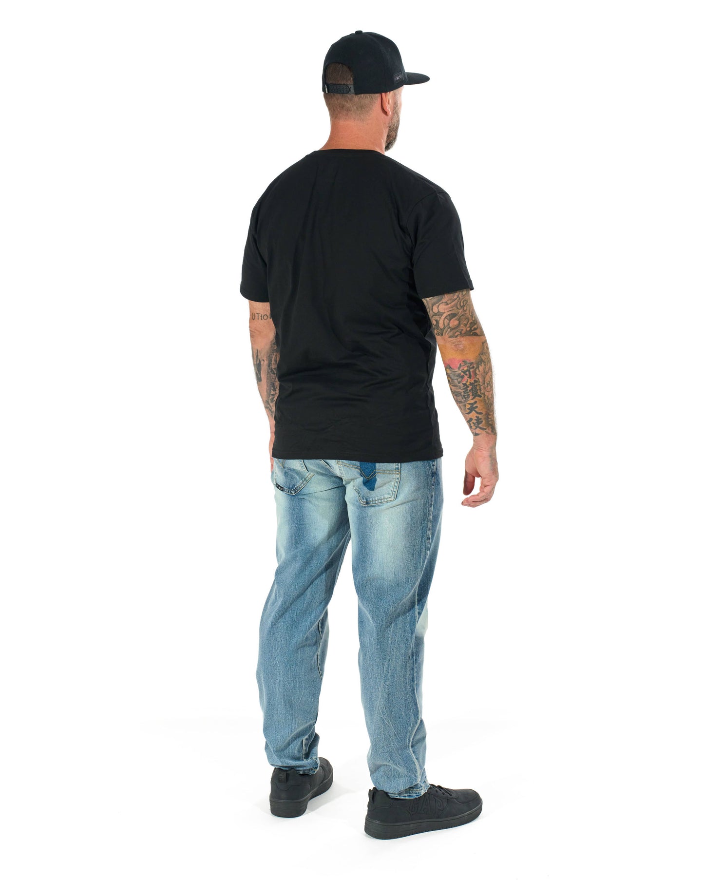Férfi póló BASIC VI BLACK