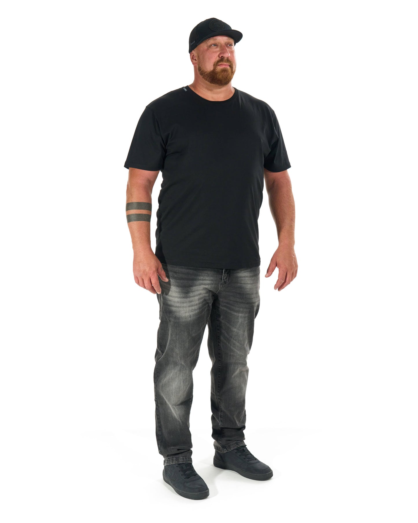 Férfi póló BASIC VI BLACK