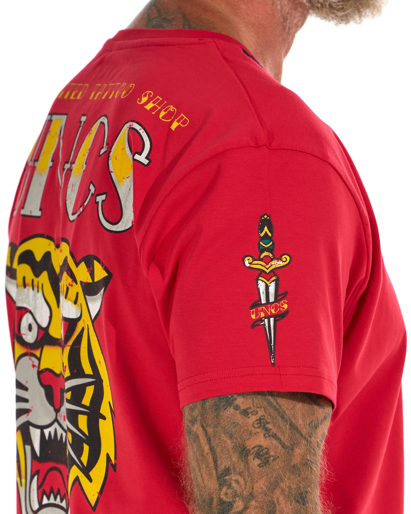 Férfi póló TIGER RED