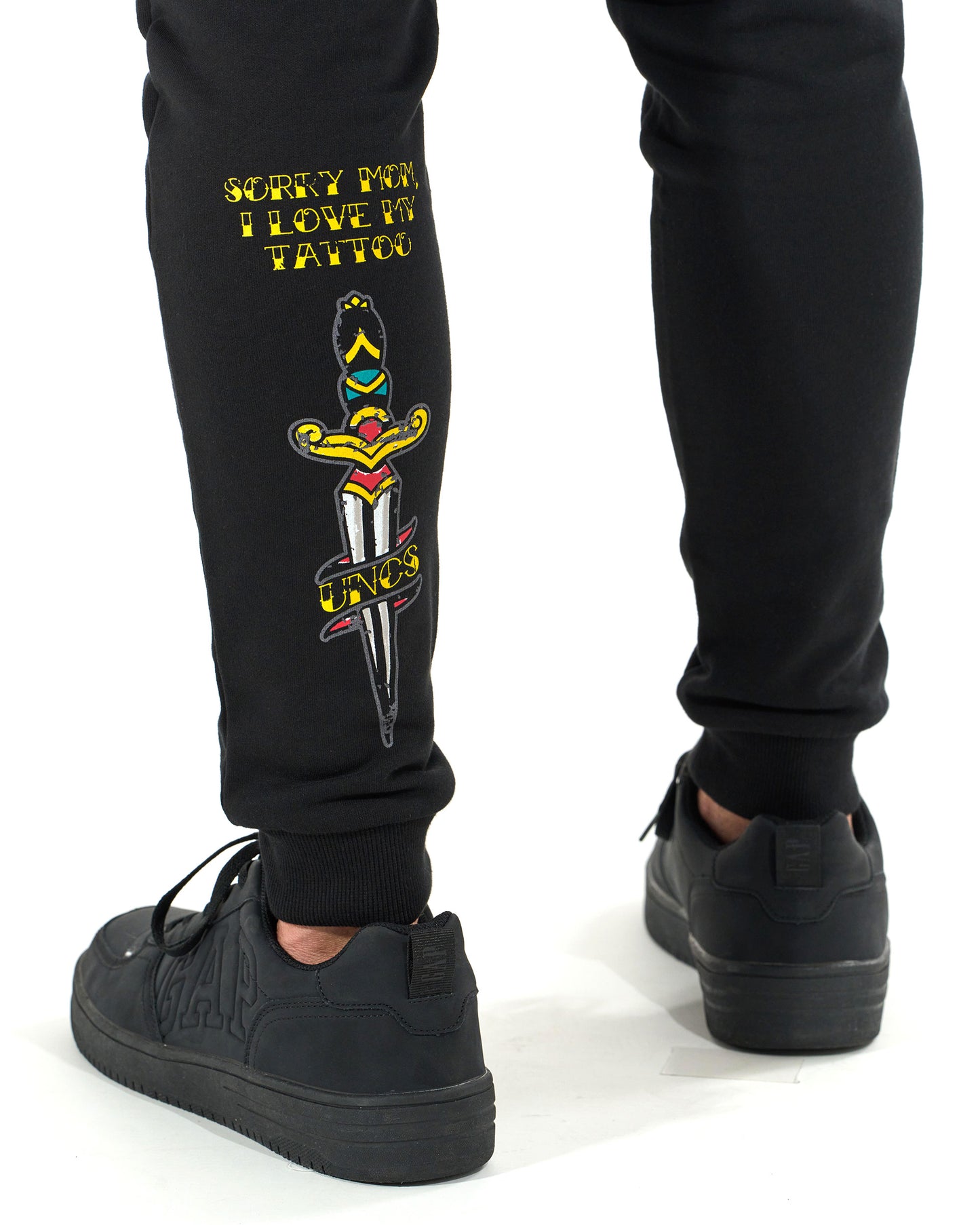 Férfi melegítőnadrág TIGER BLACK