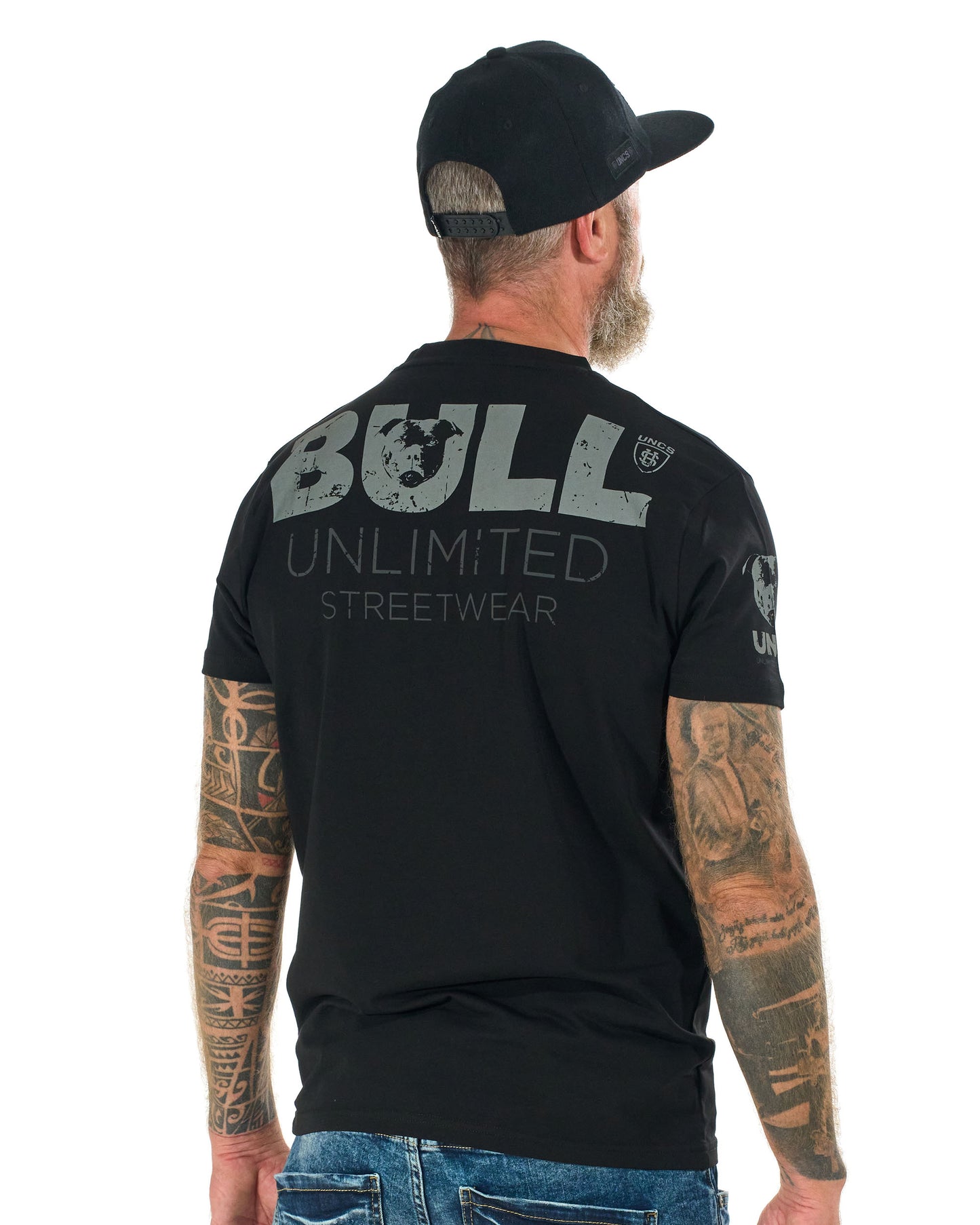 Férfi póló BULL BLACK