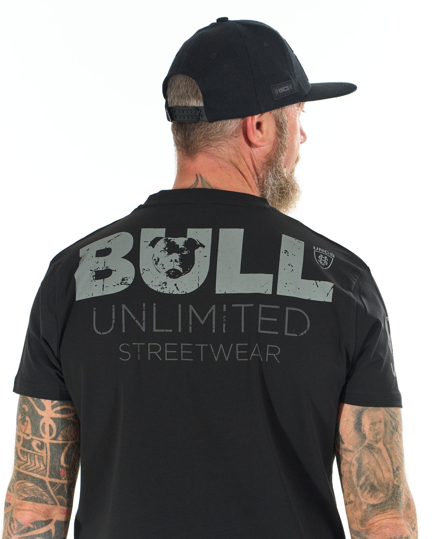 Férfi póló BULL BLACK