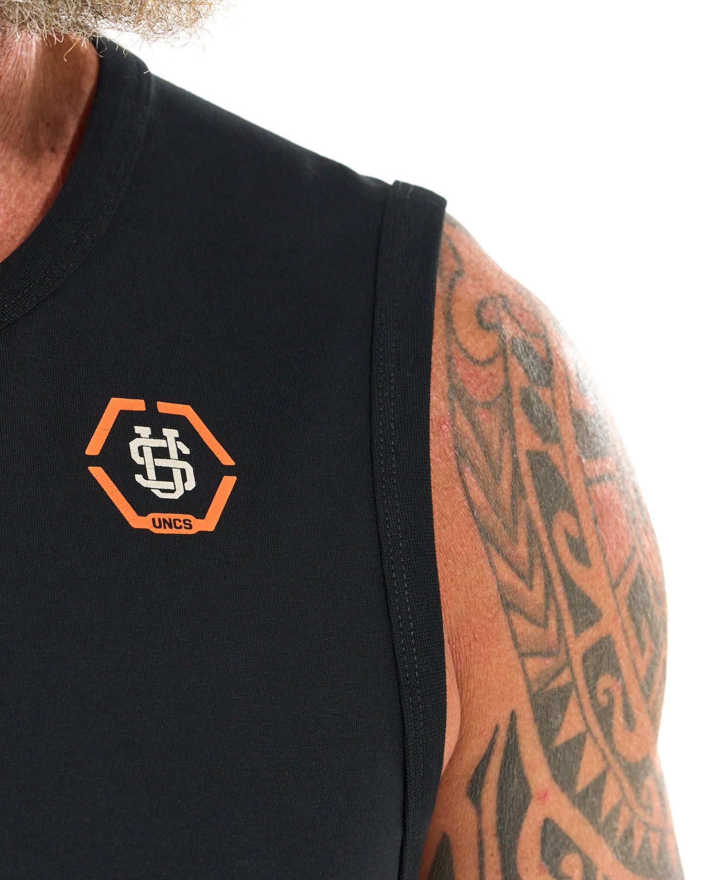 Férfi top HEXAGON BLACK