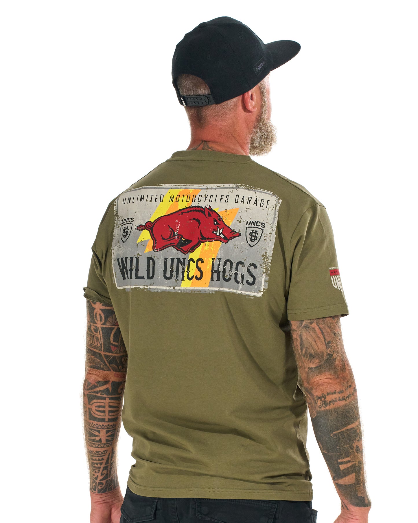 Férfi póló WILD HOGS KHAKI