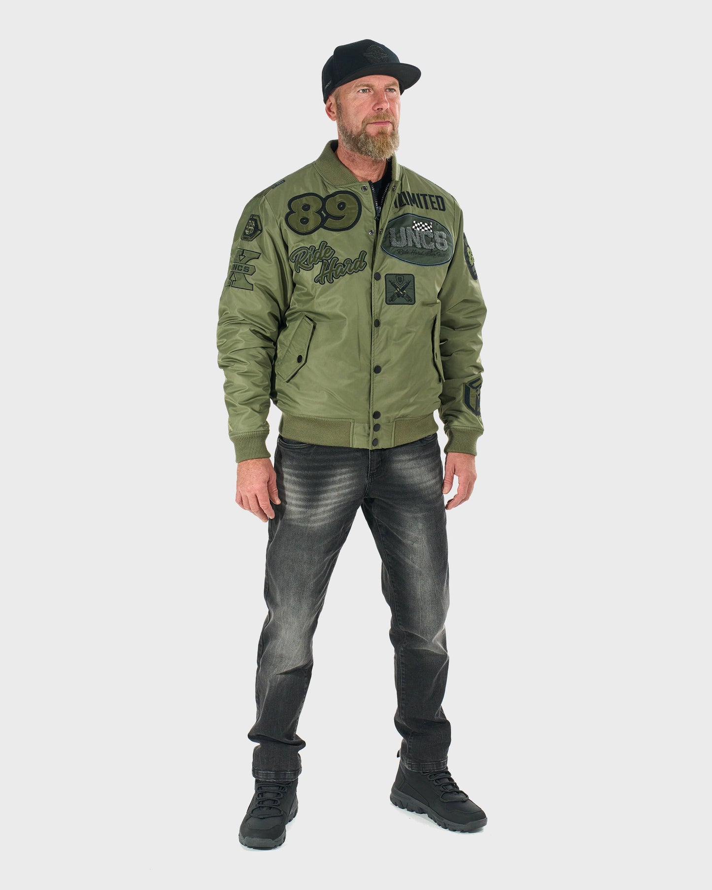 Férfi dzseki RIDE HARD KHAKI