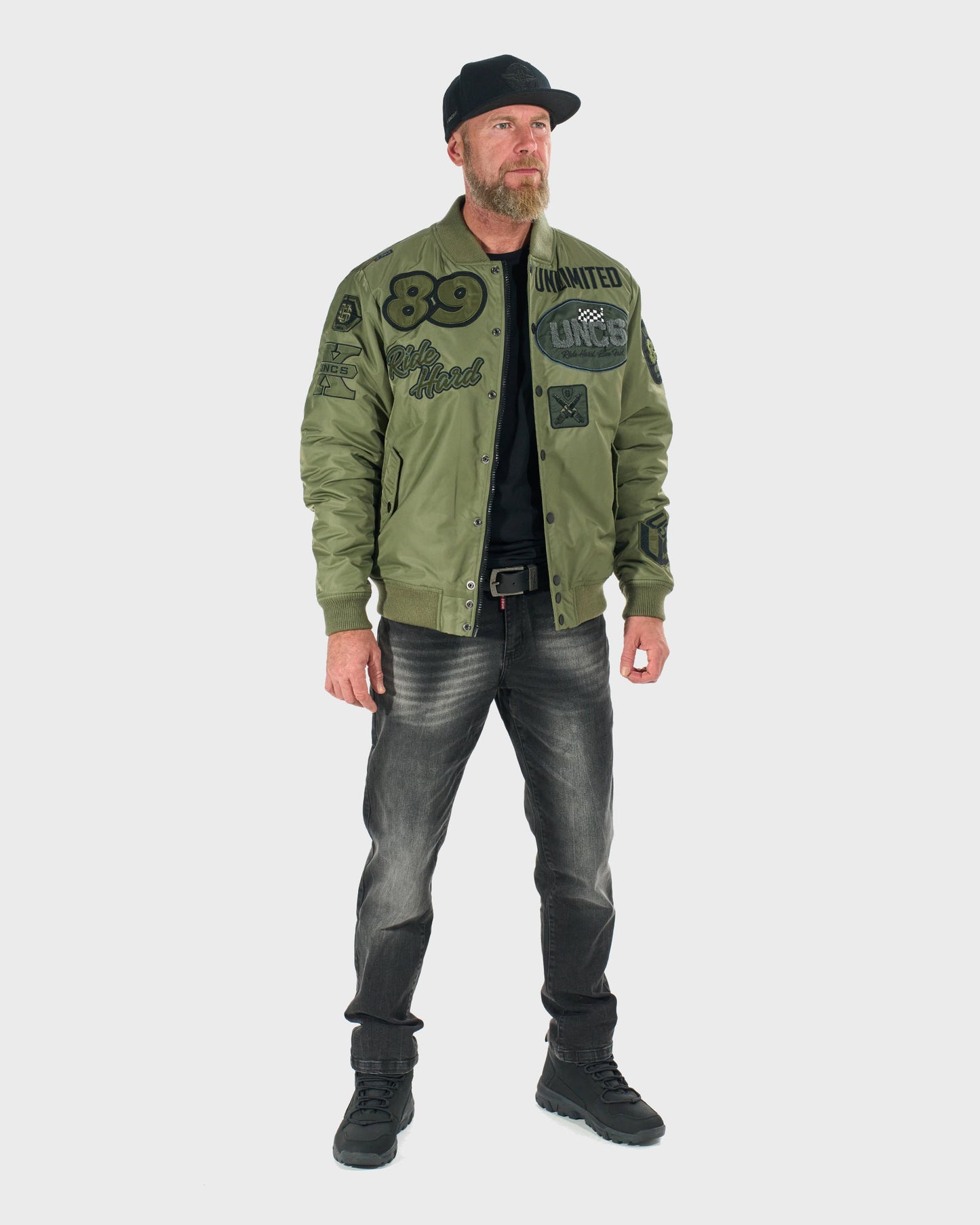 Férfi dzseki RIDE HARD KHAKI