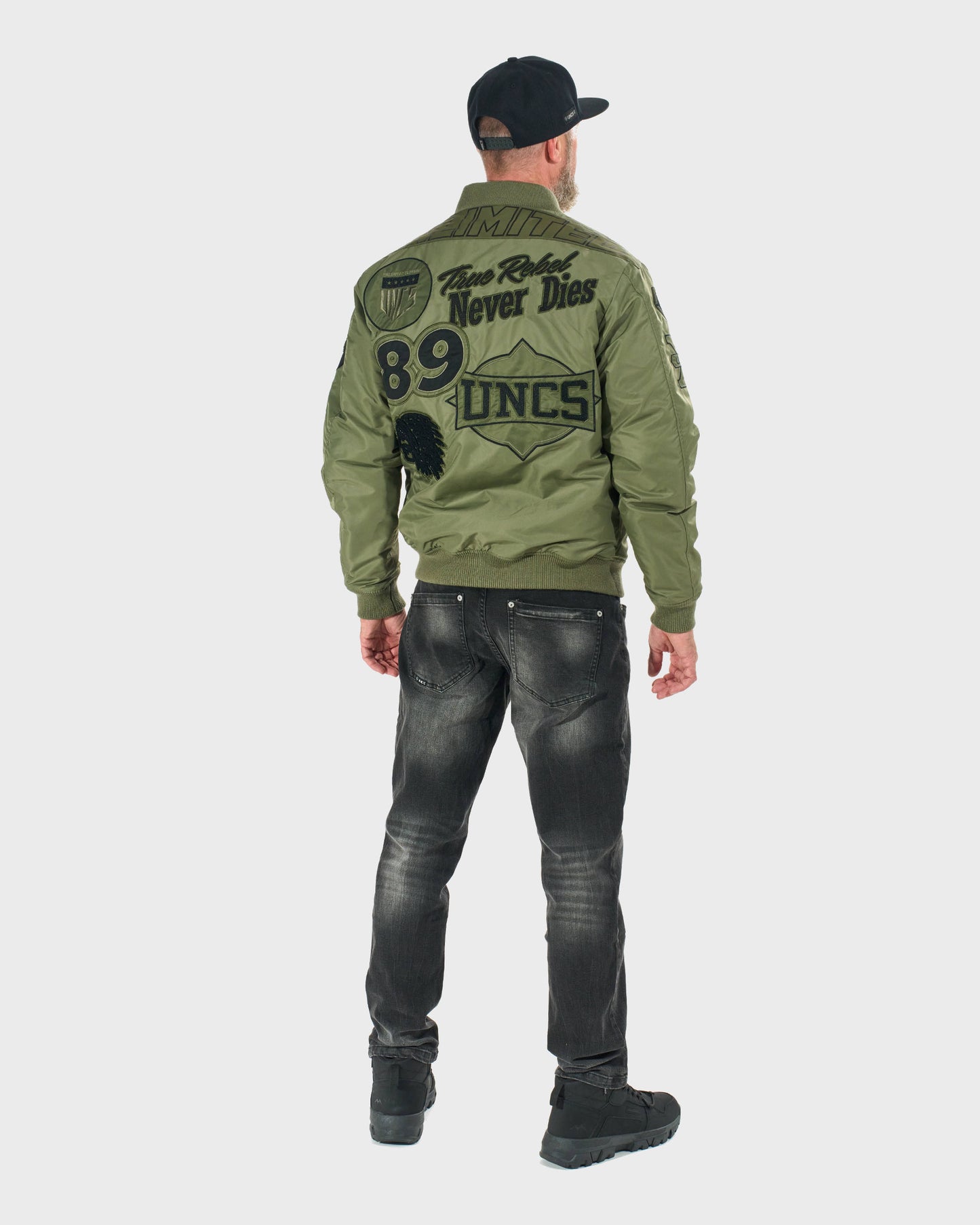 Férfi dzseki RIDE HARD KHAKI