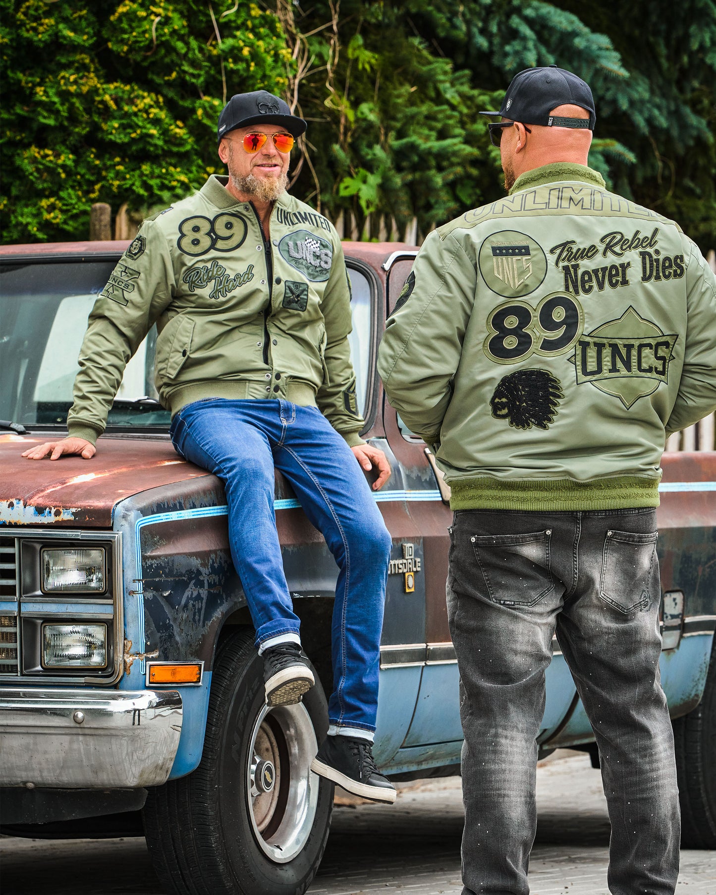 Férfi dzseki RIDE HARD KHAKI