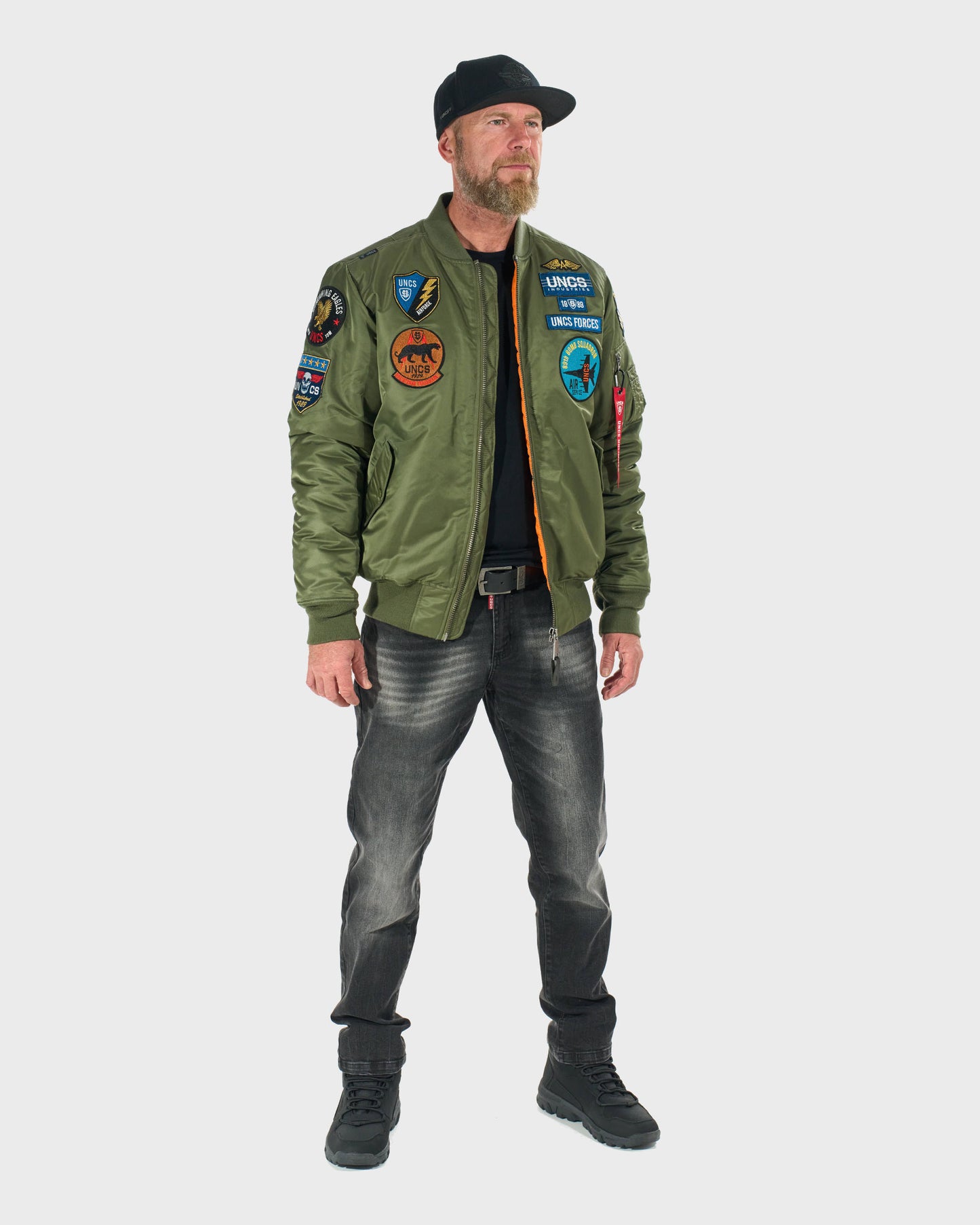 Férfi dzseki FORCE KHAKI