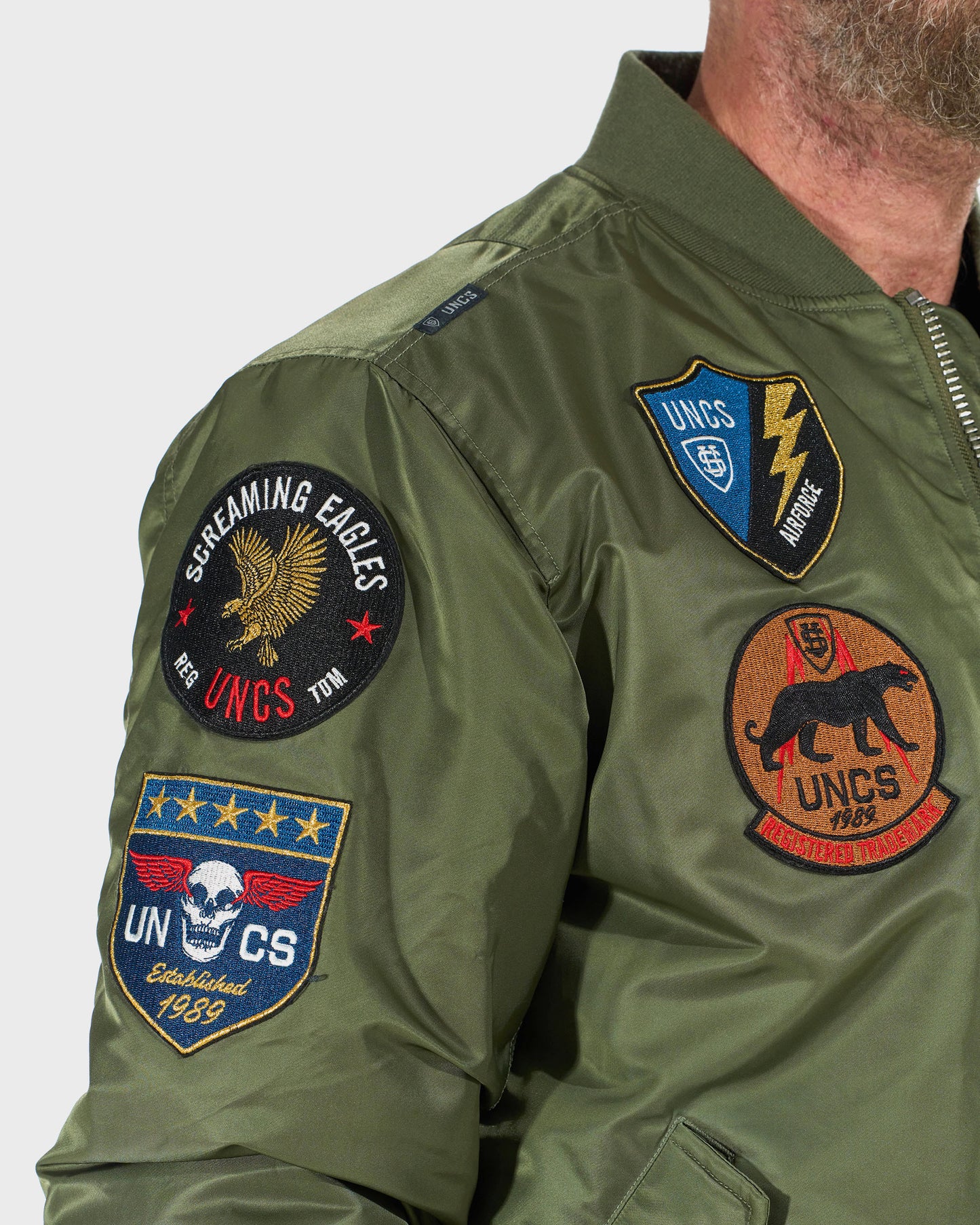 Férfi dzseki FORCE KHAKI