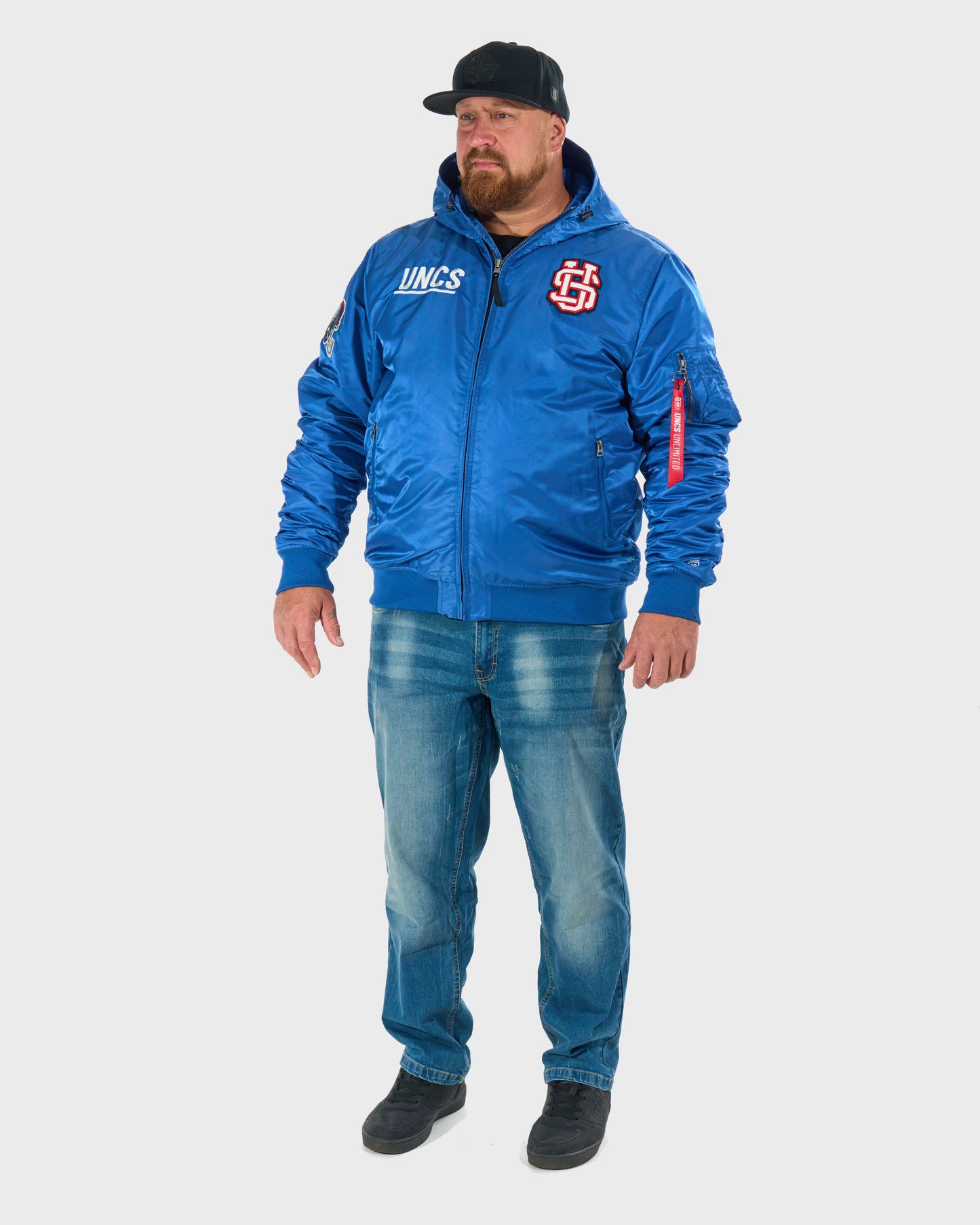 Férfi dzseki HELMET BLUE