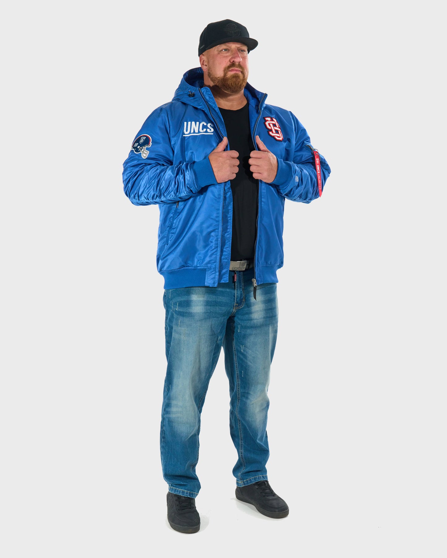 Férfi dzseki HELMET BLUE