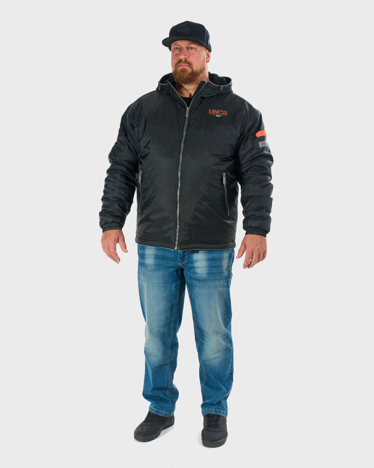 Férfi dzseki CREW II BLACK
