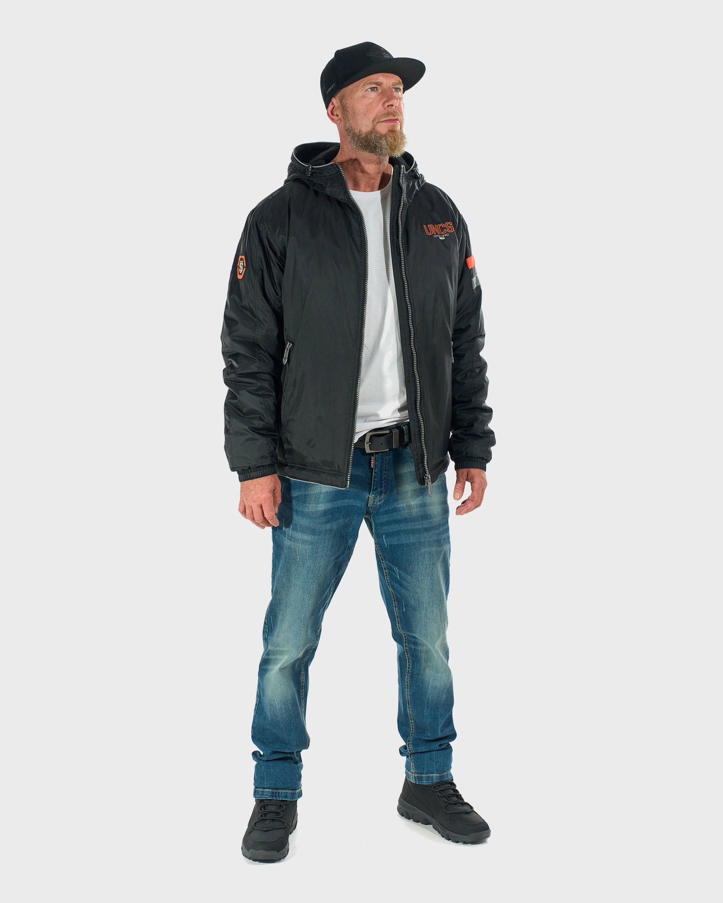 Férfi dzseki CREW II BLACK