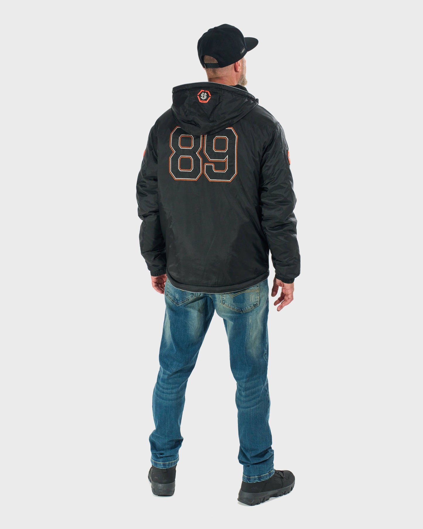 Férfi dzseki CREW II BLACK