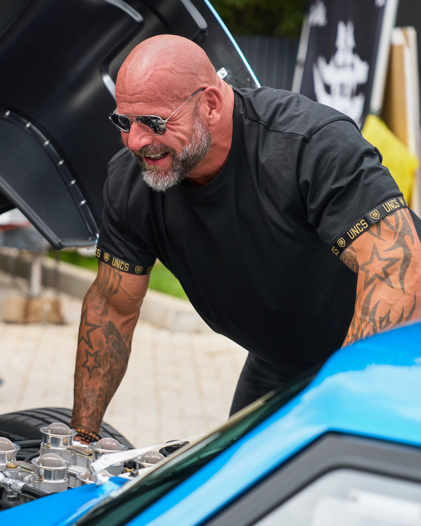 Férfi póló RADFORD II BLACK