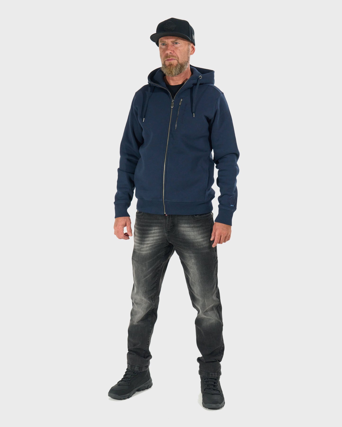 Férfi melegítőfelső KENDRICK III NAVY BLUE