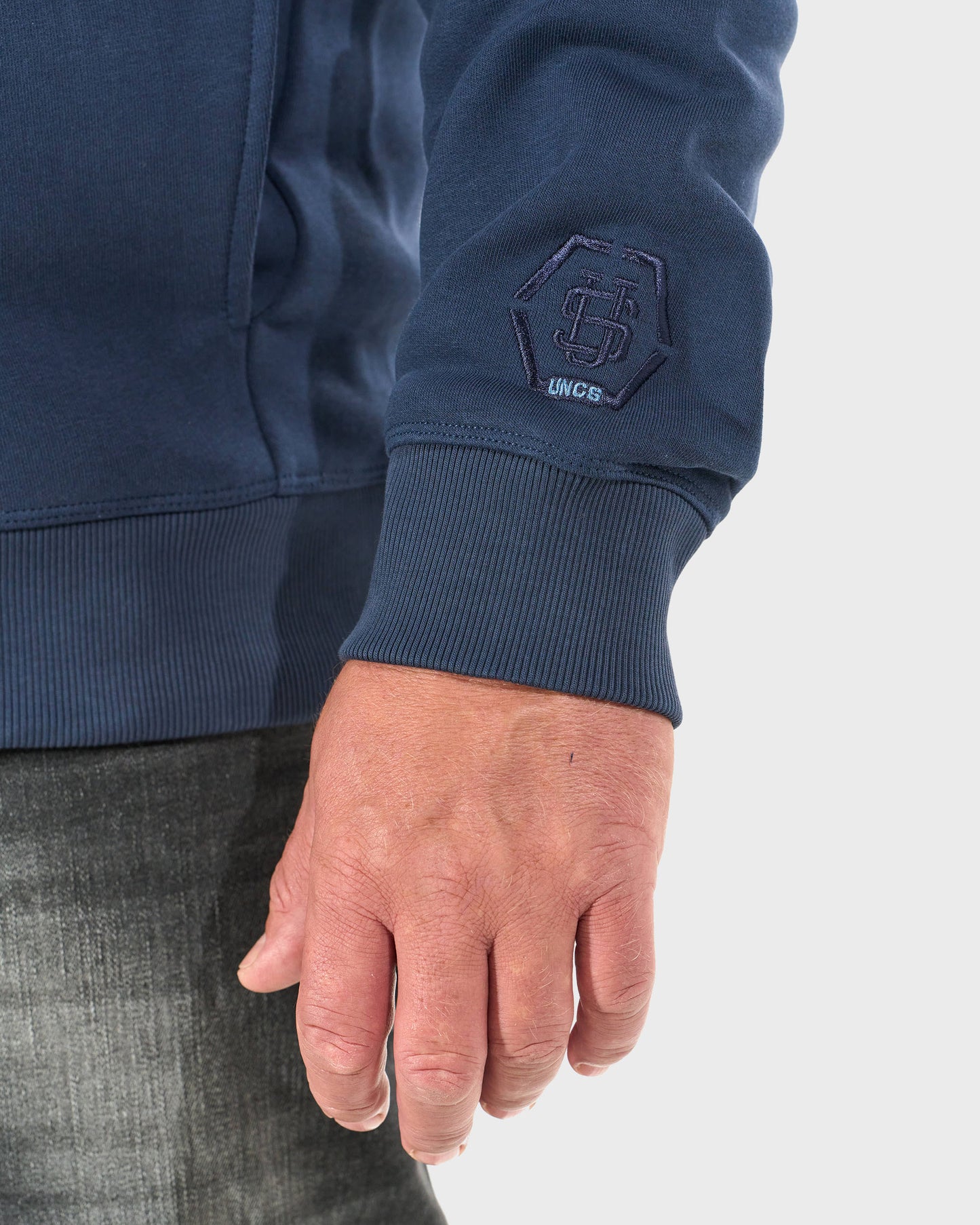 Férfi melegítőfelső KENDRICK III NAVY BLUE