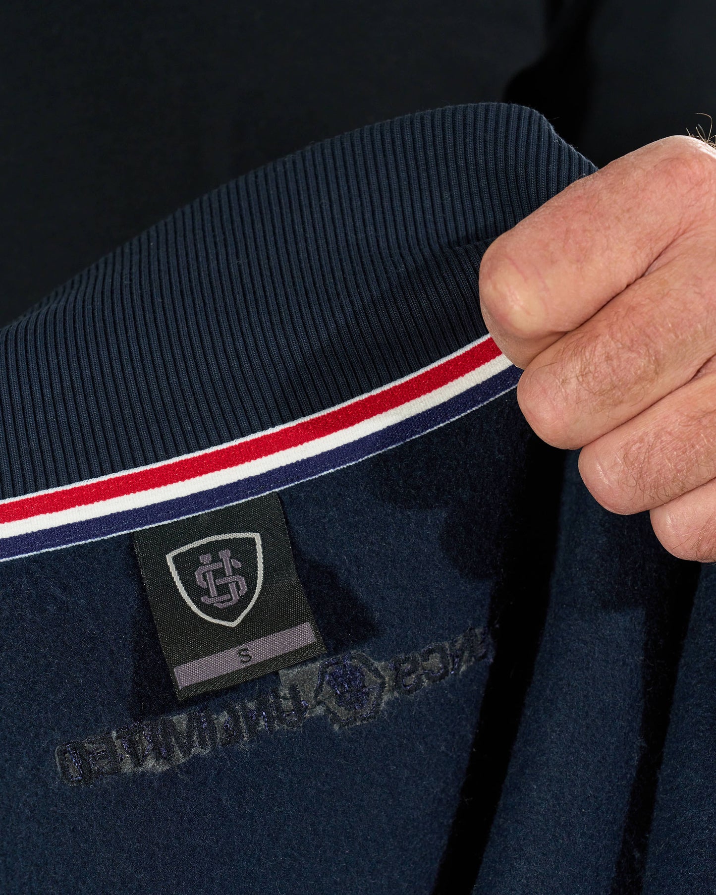 Férfi melegítőfelső HEXAGON DARK BLUE