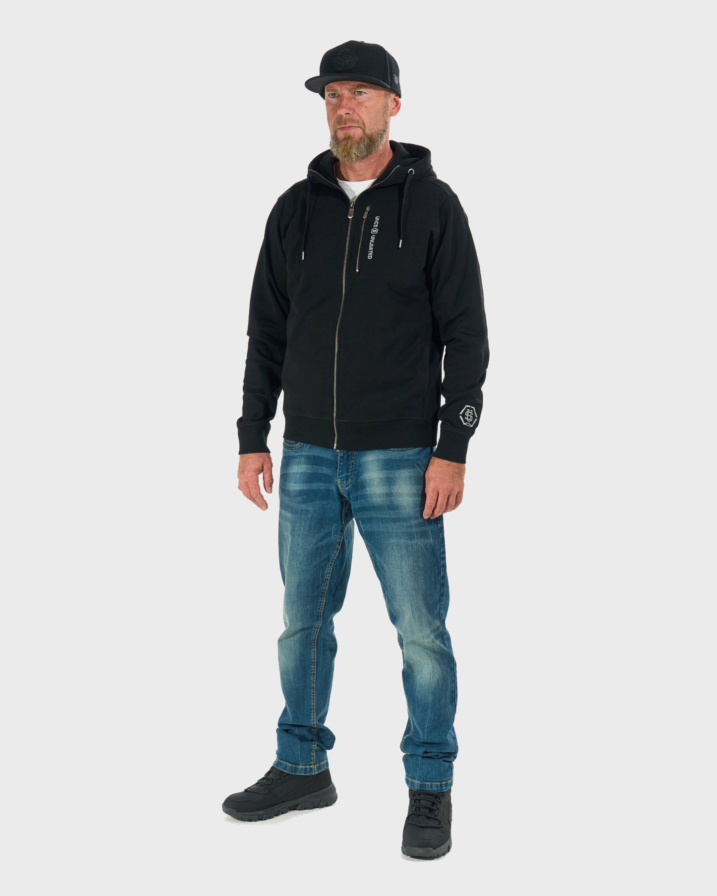 Férfi melegítőfelső KENDRICK III BLACK