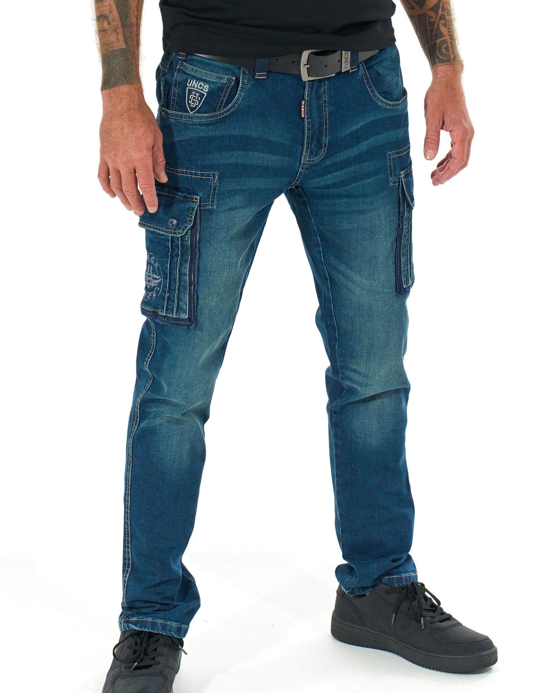 Férfi nadrág KENNETH DENIM BLUE