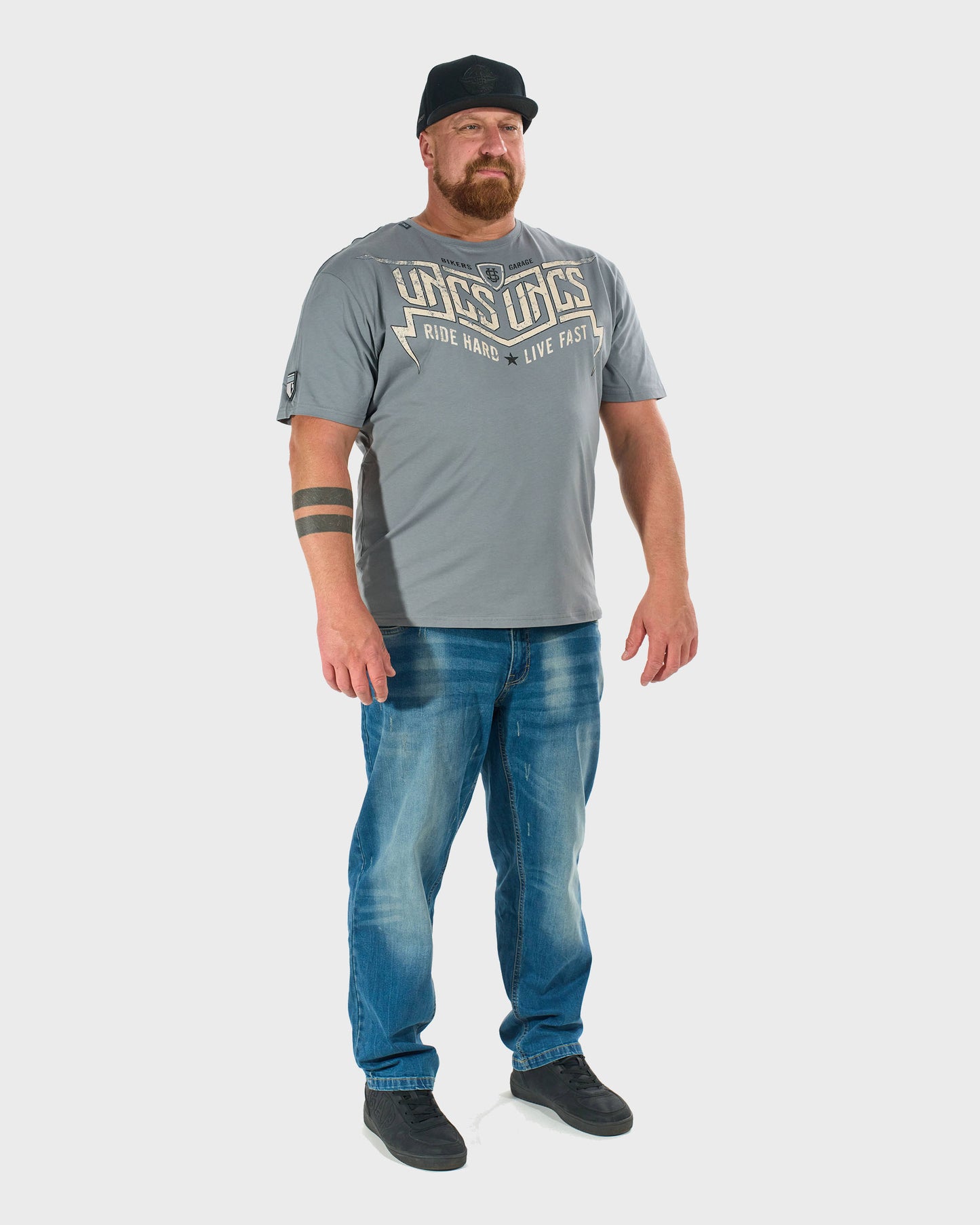 Férfi póló STORM GREY