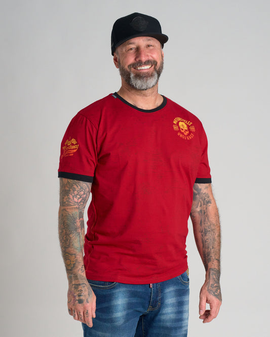 Férfi póló SPEEDWAY RED